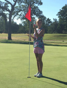 Janet Breshears Hole in One 14